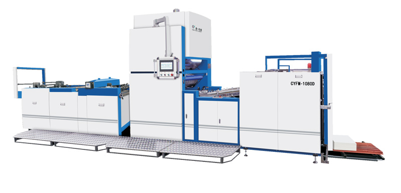 CYFM-1080D全自動(dòng)立式熱刀覆膜機(jī)